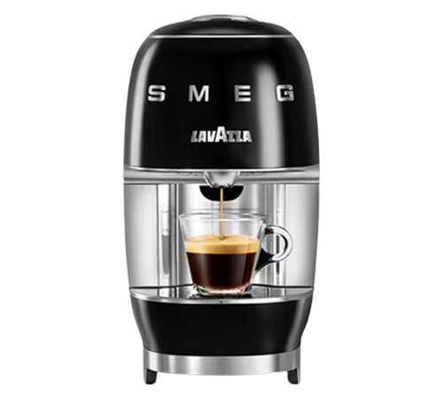 Machine &agrave; capsules A Modo Mio Smeg LM 200 Noire - LAVAZZA