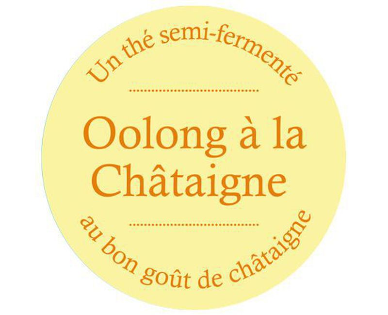 Th&eacute; Oolong &agrave; la Ch&acirc;taigne - Vrac 100 g - COMPTOIR FRAN&Ccedil;AIS DU TH&Eacute; image number 1