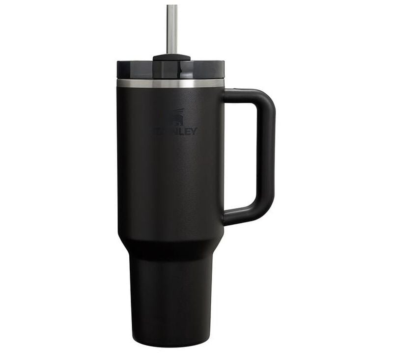 Mug isotherme avec paille The Quencher H2.O FlowState 1.18 L noir - STANLEY image number 0