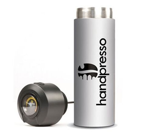 Bouteille isotherme blanche avec thermom&egrave;tre Thermo Flask 30 cl - HANDPRESSO