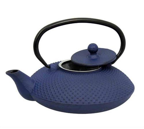 Th&eacute;i&egrave;re en fonte 80 cl Ogo Living Fuji bleu