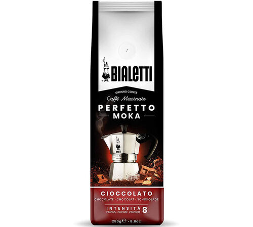 250 g - Caf&eacute; moulu - Perfetto Moka aromatis&eacute; chocolat - BIALETTI