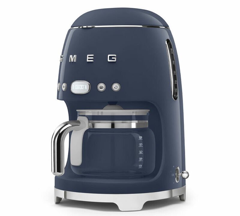 Cafeti&egrave;re filtre programmable SMEG bleu marine DCF02NBEU image number 2