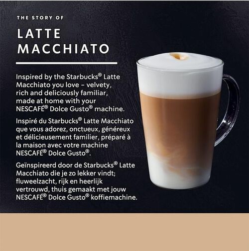 12 capsule compatibili Nescafe* Dolce Gusto* Latte Macchiato &ndash; Starbucks image number 3