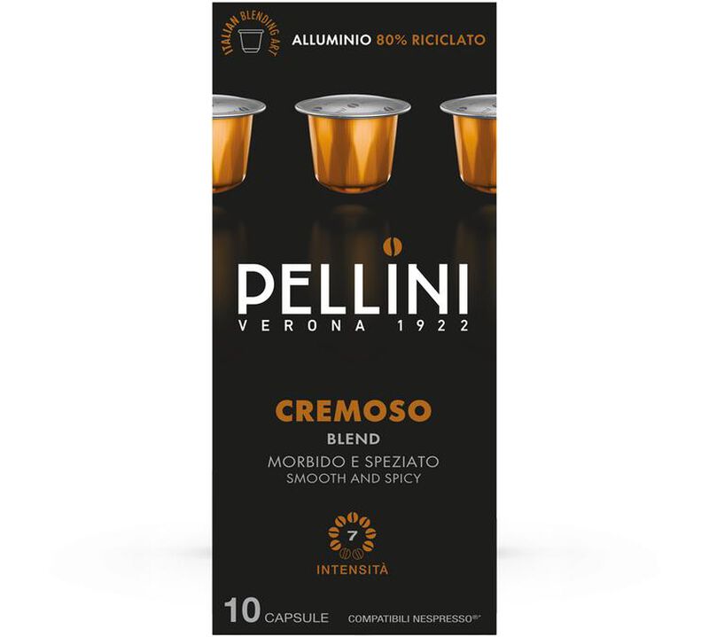 Pellini Nespresso* Original Capsule Compatibili Cremoso x 10 image number 0