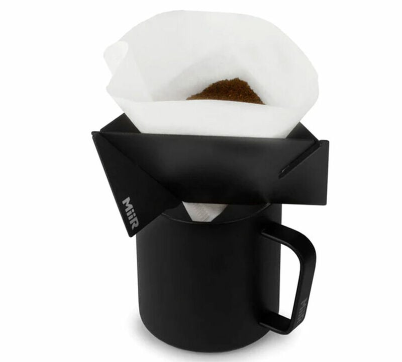 Kit caf&eacute; nomade avec dripper pliable, mug isotherme et filtres image number 2
