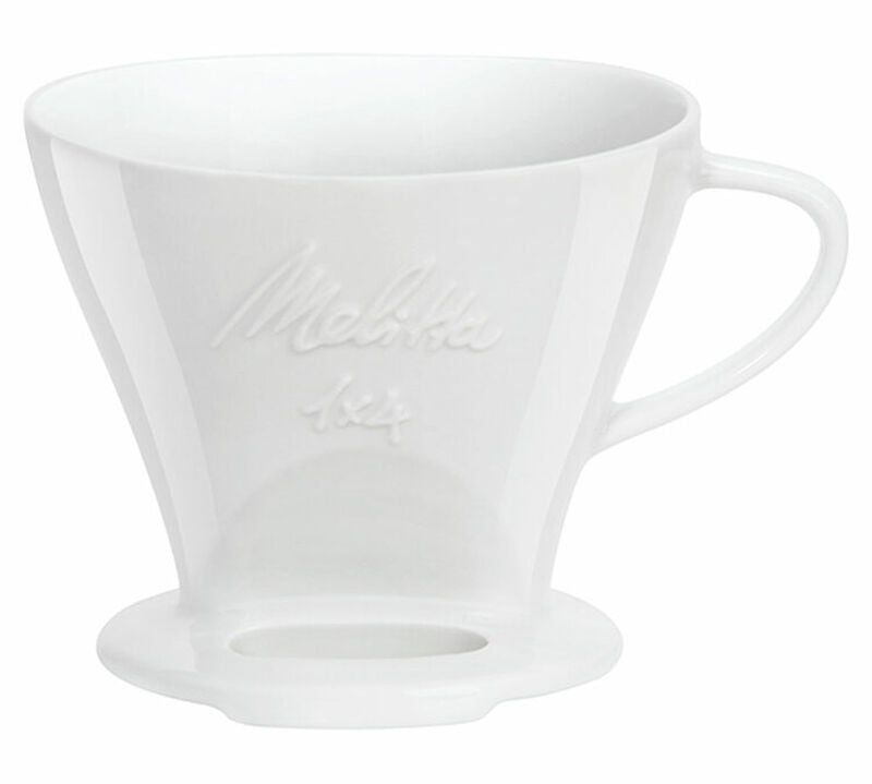 Melitta Dripper 1x4 aus Porzellan image number 0