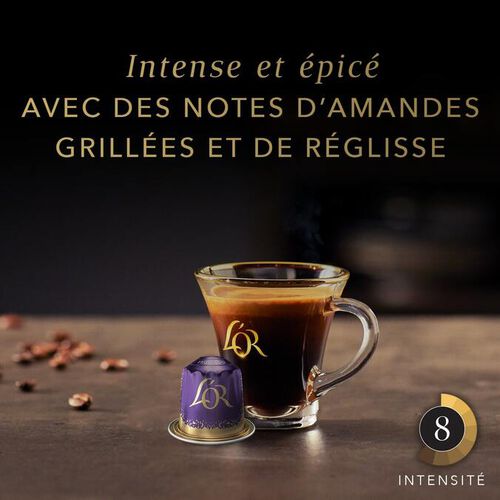 10 Nespresso* Original Compatible Capsules Lungo Profondo &ndash; L'OR ESPRESSO image number 2