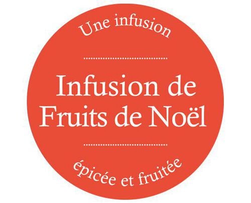 Infusion de Fruits de No&euml;l - Vrac 100 g - COMPTOIR FRAN&Ccedil;AIS DU TH&Eacute; image number 1