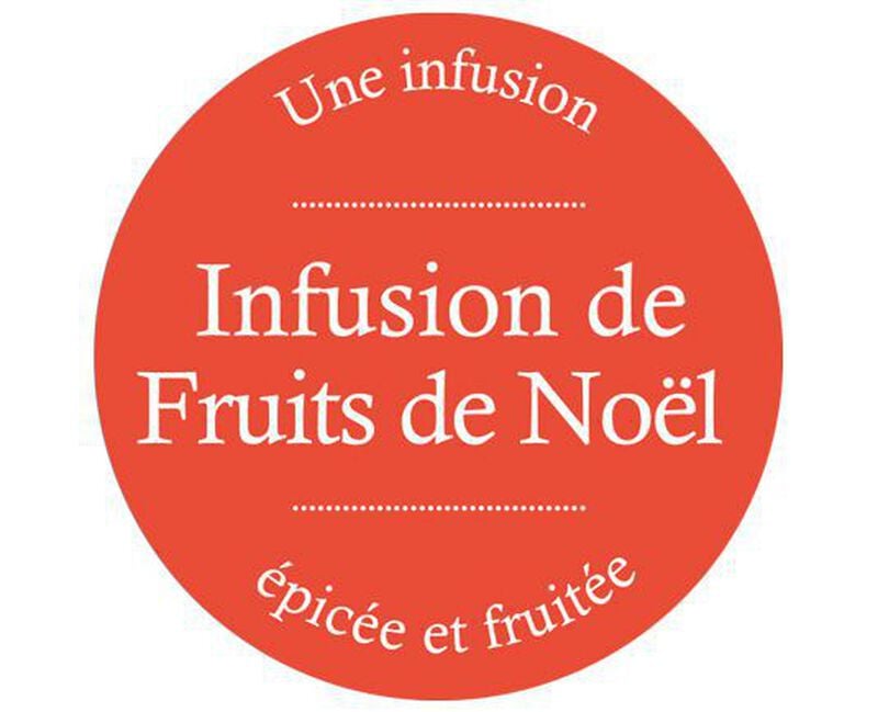 Infusion de Fruits de No&euml;l - Vrac 100 g - COMPTOIR FRAN&Ccedil;AIS DU TH&Eacute; image number 1