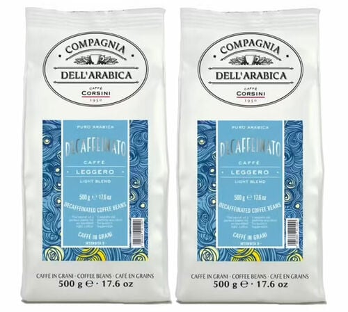 1 kg - Caf&eacute; en grain - Decaffeinato - CORSINI