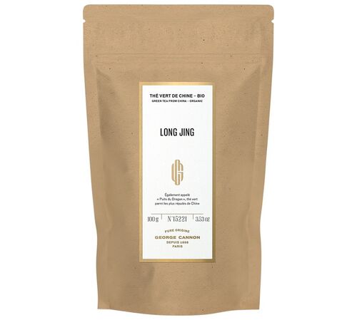 George Cannon Long Jing organic green tea - 100g loose leaf image number 1