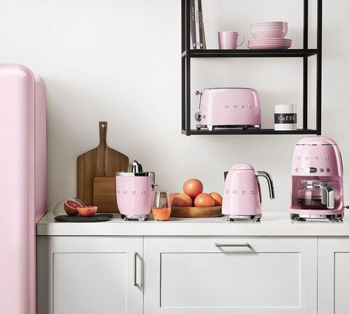 Cafeti&egrave;re filtre SMEG programmable Rose DCF02PKEU image number 4