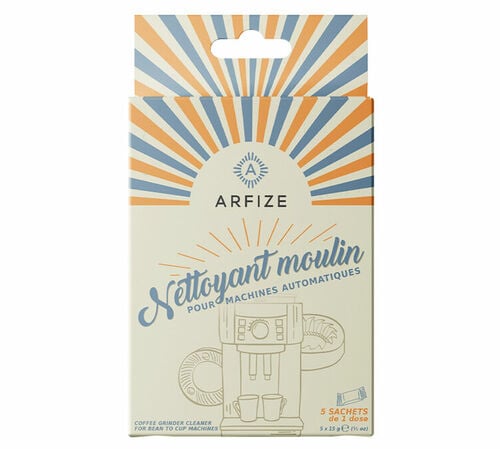 Nettoyant moulin machine automatique - 5 sachets pr&eacute;-dos&eacute;s (15g)