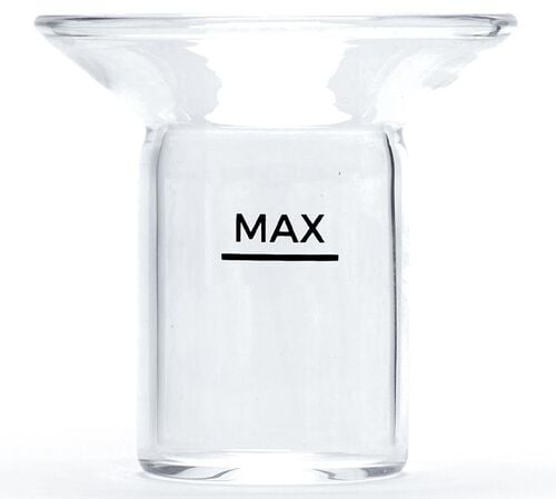 R&eacute;cipient &agrave; lait r&eacute;frig&eacute;rant JOY RESOLVE en verre pour cafeti&egrave;re Barisieur
