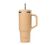 Qwetch - Thermobecher Aprikose mit Henkel und Strohhalm - 900 ml image