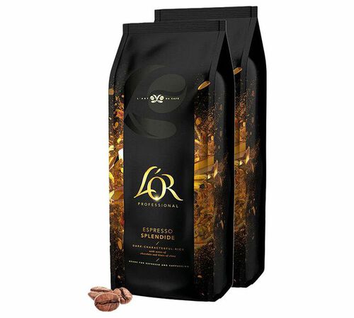 2 kg Caf&eacute; en grain - Espresso Splendide Bio - L'OR