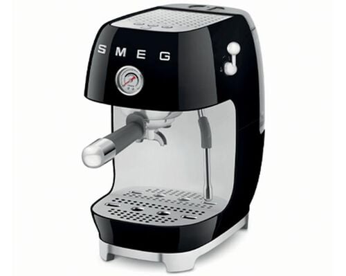 Smeg - Siebtr&auml;germaschine ECF03BLEU - Schwarz mit Cold Brew-Funktion image number 6