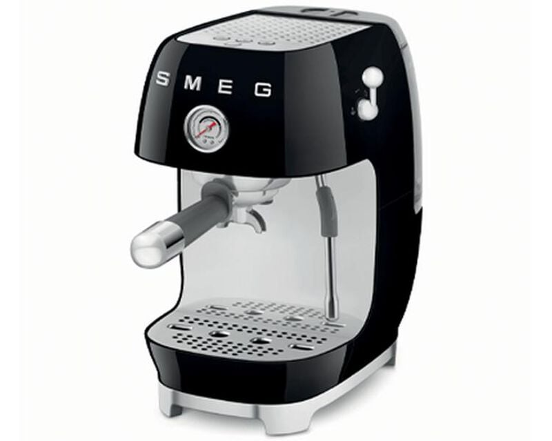 Smeg - Siebtr&auml;germaschine ECF03BLEU - Schwarz mit Cold Brew-Funktion image number 6