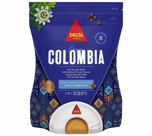 Delta Caf&eacute;s Ground Coffee Colombia - 220g