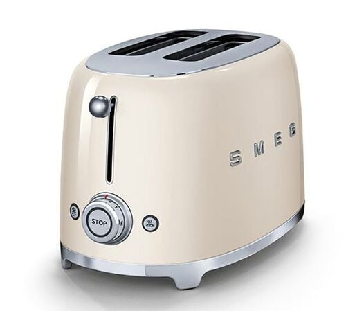 Grille-pain TSF01CREU Ann&eacute;es 50 Cr&egrave;me - SMEG - Tr&egrave;s bon &eacute;tat image number 2