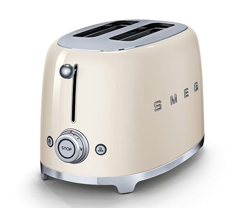 Grille-pain TSF01CREU Ann&eacute;es 50 Cr&egrave;me - SMEG - Tr&egrave;s bon &eacute;tat image number 2