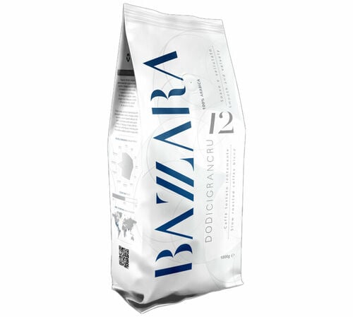 1 kg - Caf&eacute; en grain - Dodicigrancru 100% Arabica - BAZZARA image number 3