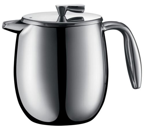 Bodum French Press Columbia Edelstahl doppelwandig - 4 Tassen /500 ml