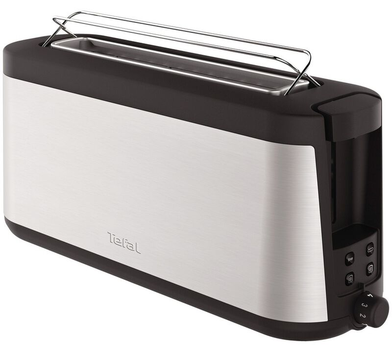 Grille pain Tefal TL430811 Element longue fente noir et gris image number 0