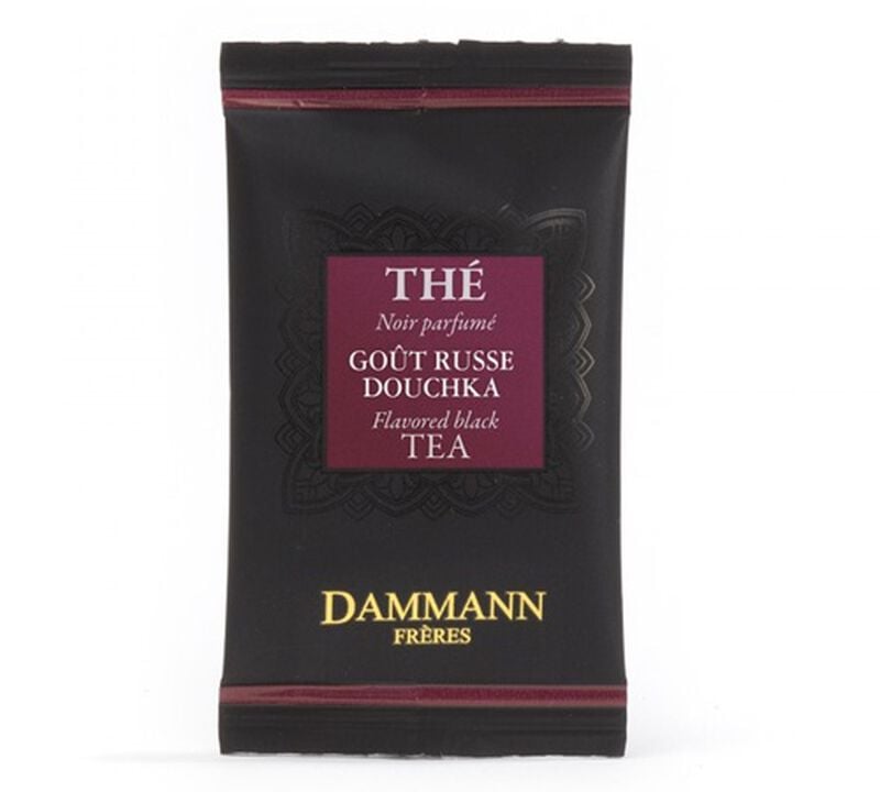 Go&ucirc;t Russe Black Tea - 24 Cristal&reg; sachets - Dammann Fr&egrave;res image number 1