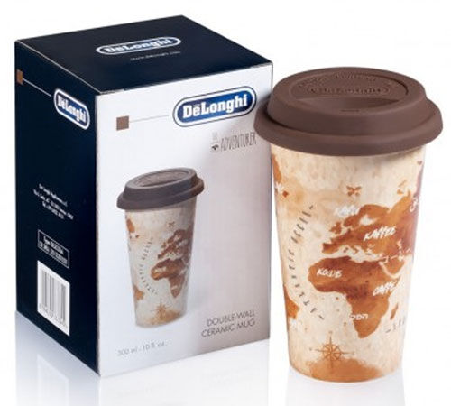 Delonghi Double-Wall Ceramic Mug The Adventurer - 300ml image number 1