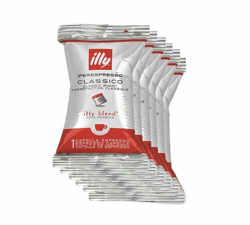 100 Capsules Iperespresso Torr&eacute;faction Classico - Illy