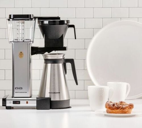 Moccamaster KBGT alu poliert mit Isolierfunktion 1,25L + Geschenk image number 1