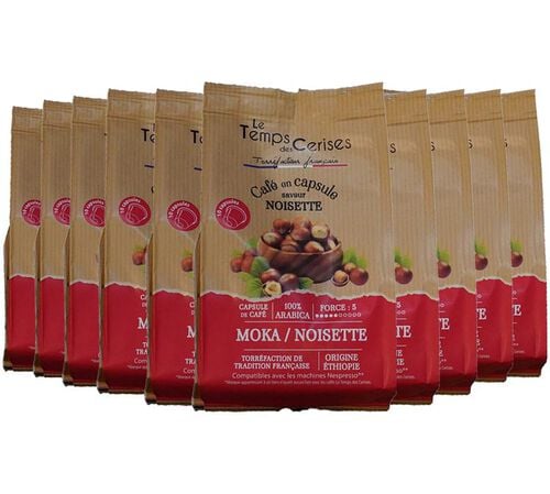 100 Capsules compatibles Nespresso * Original Saveur noisette OK Home Compost &ndash; LE TEMPS DES CERISES