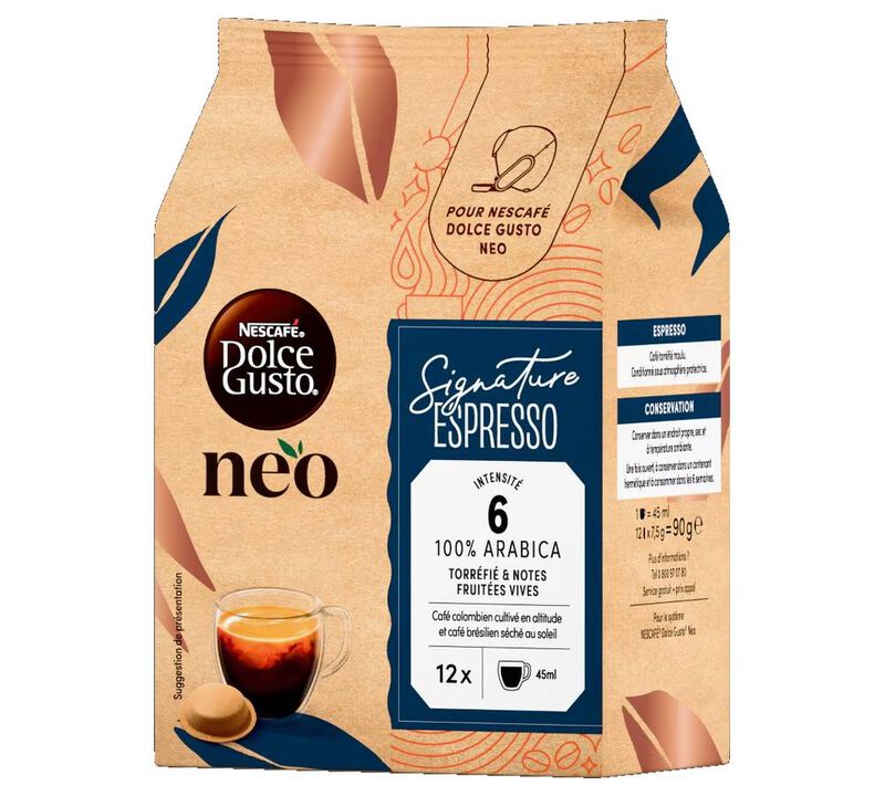 12 - Dosettes Dolce Gusto* Neo - Espresso Signature image number 0