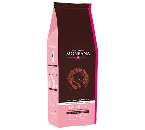 Boisson Lact&eacute;e 4 &Eacute;toiles Chocolat Poudre - Vrac 1 kg - MONBANA