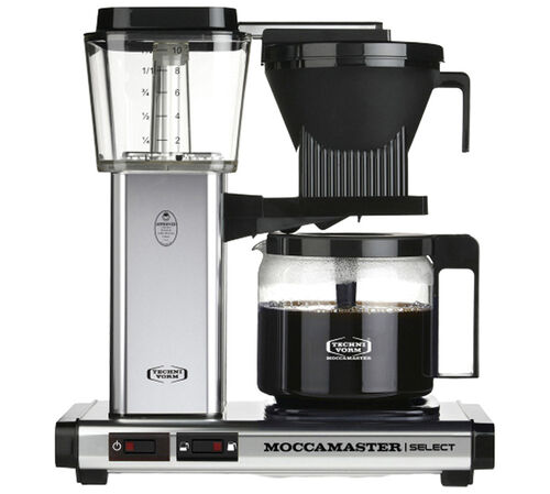 Cafeti&egrave;re filtre Moccamaster KBG741 Select Alu poli 1.25L