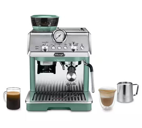 Machine Expresso DELONGHI EC9155.GR La Specialista Arte Green + kit Barista