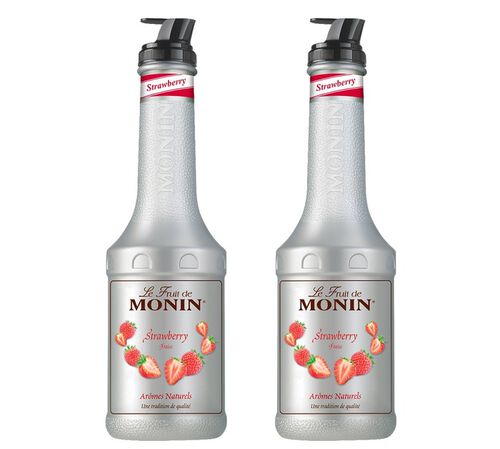 Pur&eacute;e de Fruit de Monin Fraise - 2x1L