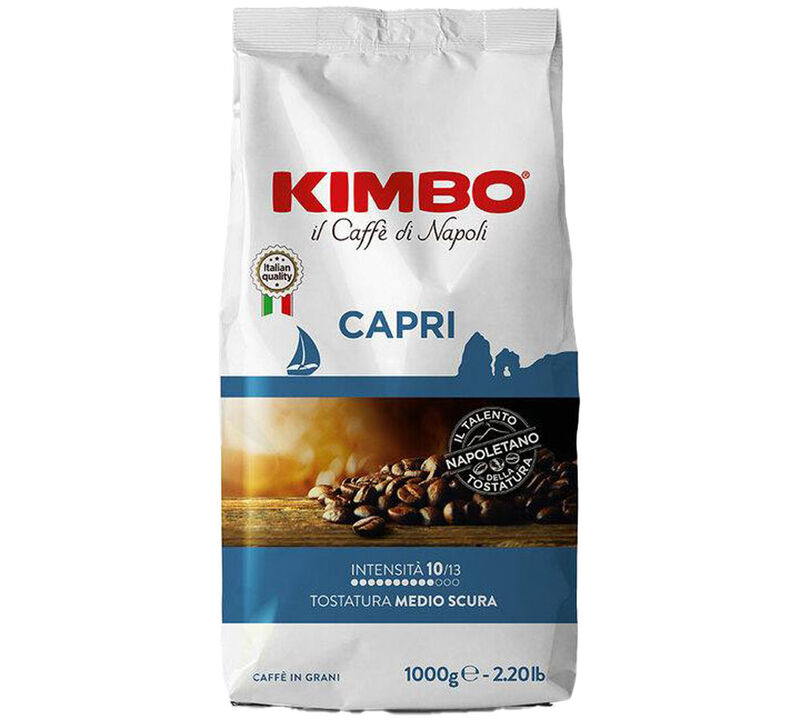 1 kg - Caf&eacute; en grain - Capri - KIMBO image number 0