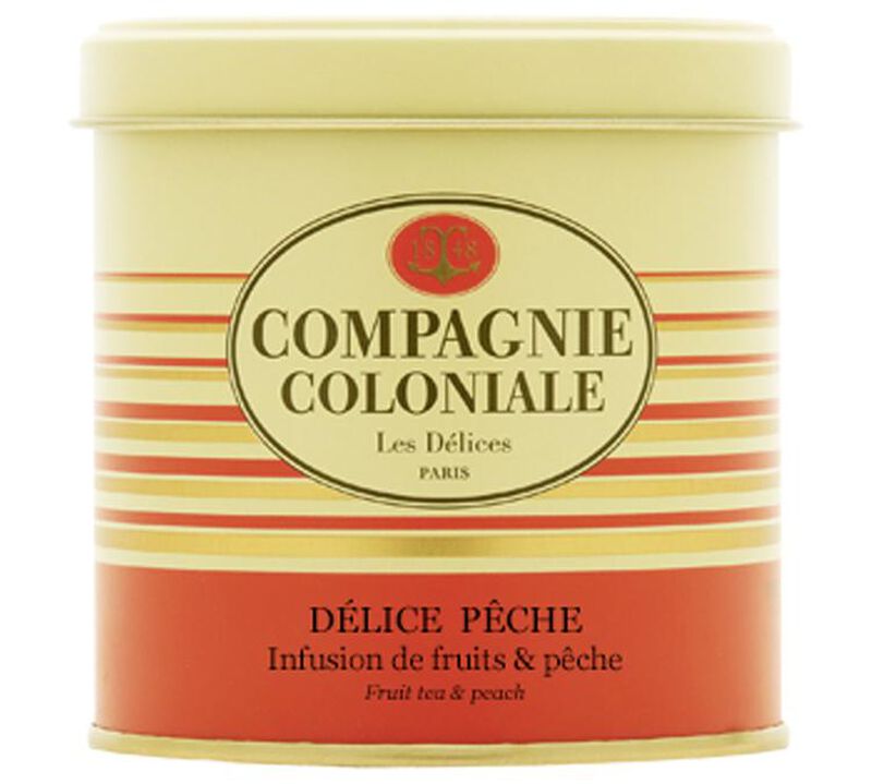 Boite Luxe Infusion D&eacute;lice P&ecirc;che - Vrac 100 g - COMPAGNIE & CO image number 0