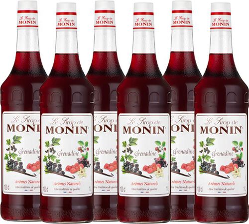 Sirop Monin - Grenadine - 6 x 1 L image number 0