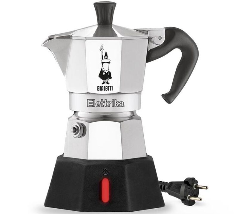 Bialetti Espressokocher Moka Elettrika Aluminium - 2 Tassen image number 0