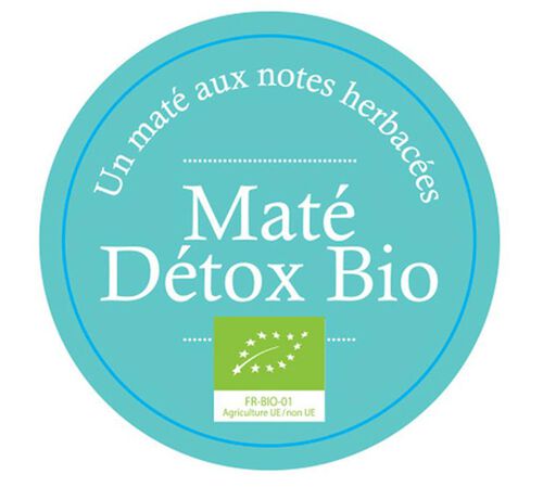 Coffret Mat&eacute; D&eacute;tox Bio - Vrac 100 g - COMPTOIR FRAN&Ccedil;AIS DU TH&Eacute; image number 1