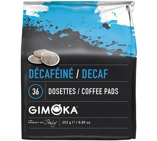 36 Senseo&reg;-kompatible Pads - Entkoffeiniert - GIMOKA