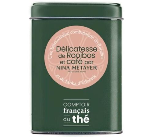 Bo&icirc;te Rooibos D&eacute;licatesse Rooibos et Caf&eacute; - Vrac 100 g - COMPTOIR FRAN&Ccedil;AIS DU TH&Eacute;