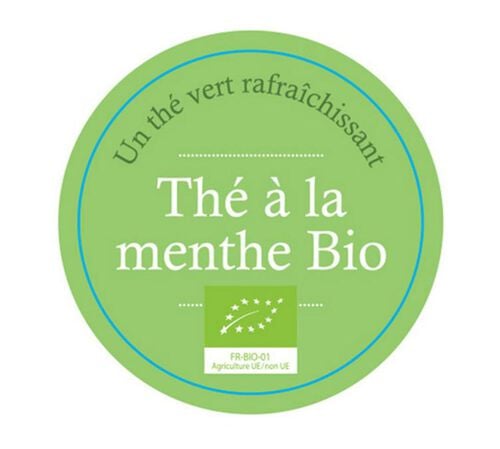 Th&eacute; vert Th&eacute; &agrave; la Menthe Bio - Vrac 200 g - COMPTOIR FRAN&Ccedil;AIS DU TH&Eacute; image number 1
