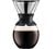 Cafeti&egrave;re manuelle Bodum avec filtre Pour Over cuir noir - 12 tasses/150cl image
