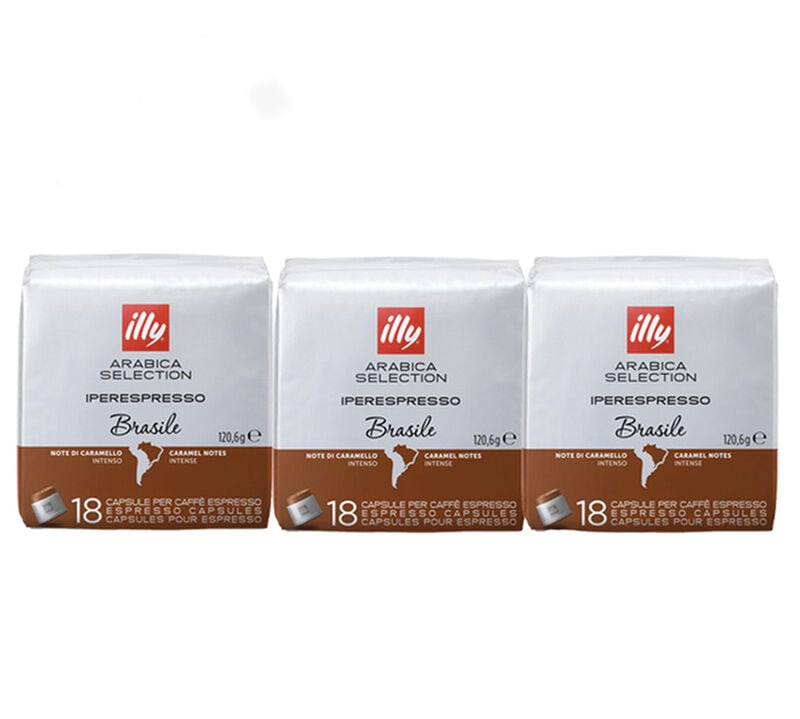 54 Capsules Illy Iperespresso Arabica S&eacute;lection Br&eacute;sil - Illy image number 0