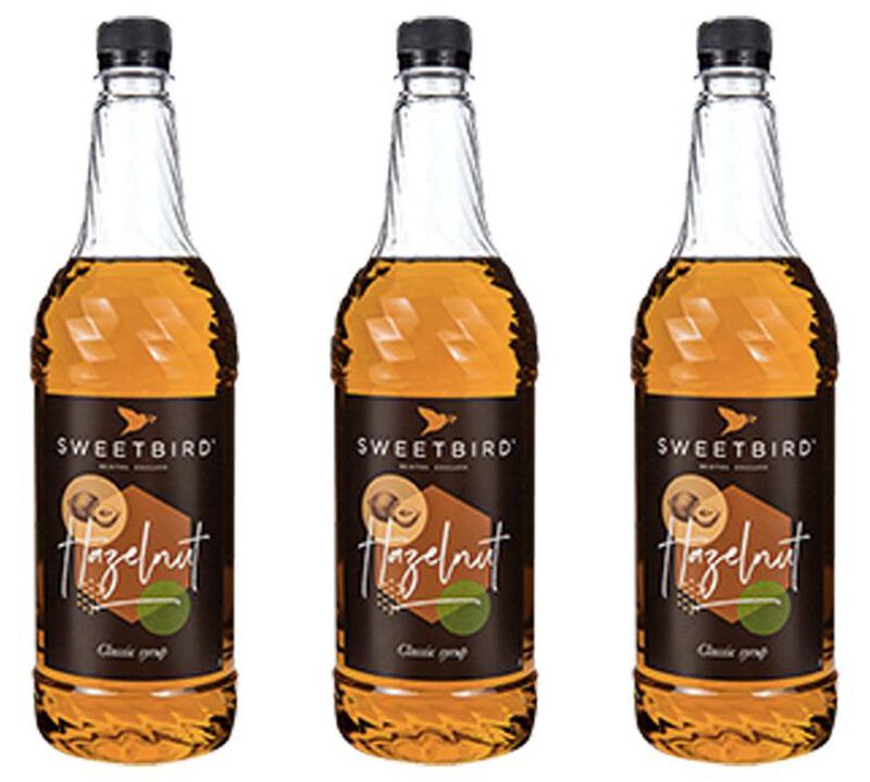 Lot de 3 Sirops - Noisette - 3 x 1L SWEETBIRD image number 0